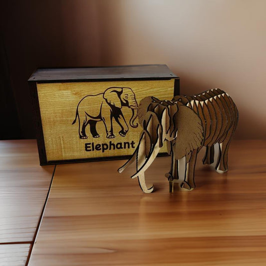 3D Elephant Puzzle