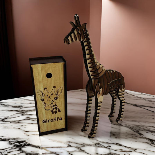 3D Giraffe Puzzle